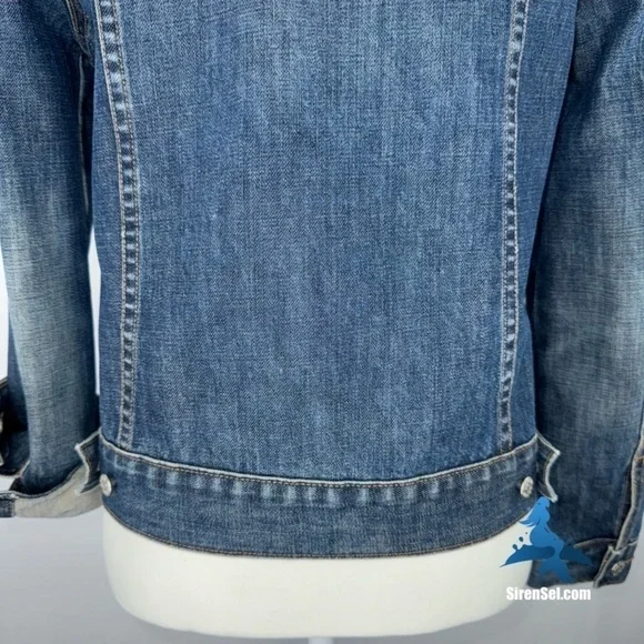 1059 J.Crew Classic Denim Jacket - Size S - Blue - Picture 8 of 15